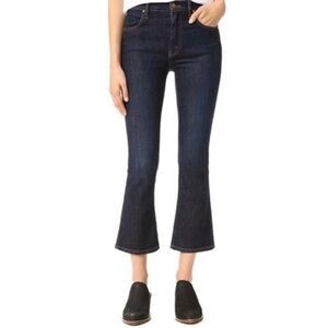 THE GREAT. Dark Indigo Cropped Jeans NWT